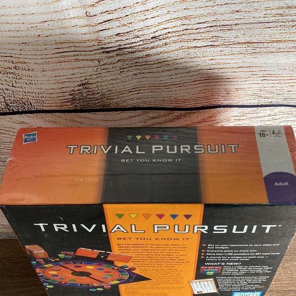 New Unopened Trivial Pursuit Bet You Know It Hasbro Gaming - Picture 3 of 7